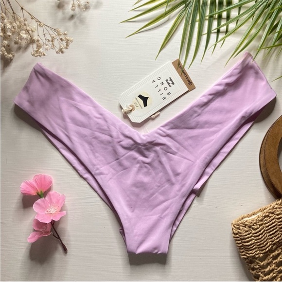 Billabong Lilac Fiji Bikini Bottom - Picture 1 of 7